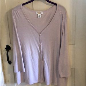 Talbots Pastel Pink Sweater 2X Lightly used